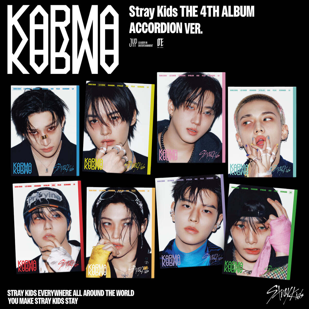 STRAY KIDS - KARMA 4TH ALBUM ACCORDION VER