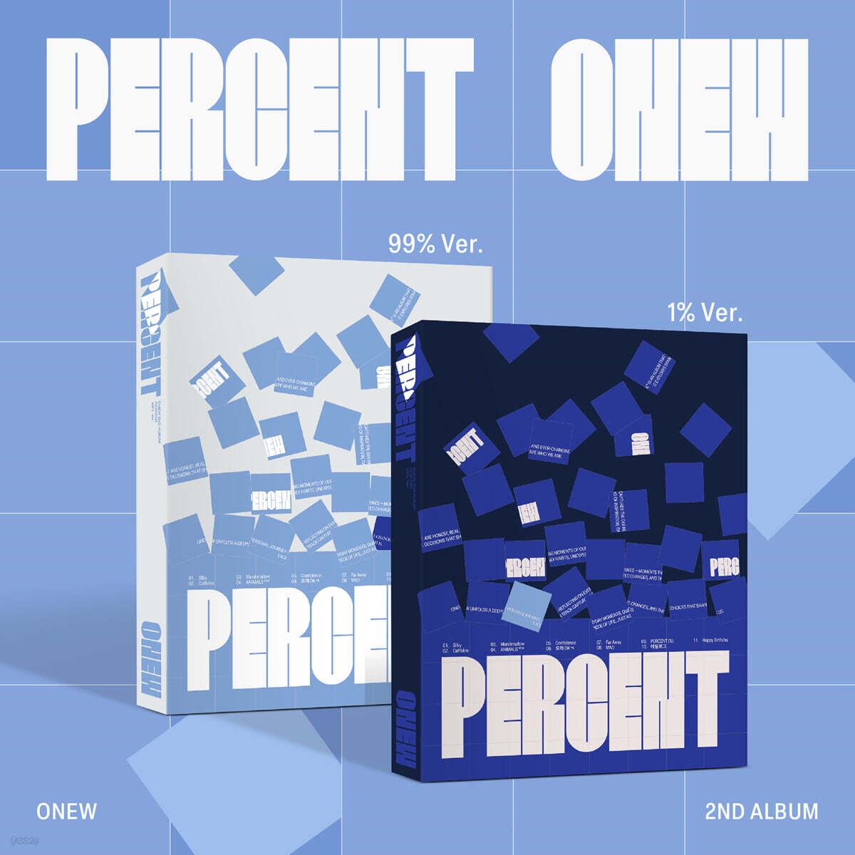 ONEW - PERCENT 2ND ALBUM PHOTOBOOK VER