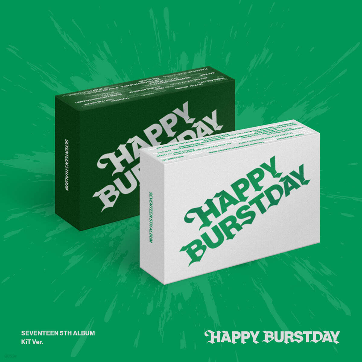 SEVENTEEN NEW ESCAPE Ver. 新品未開封 9枚セット SEVENTEEN - [HAPPY BURSTDAY] 5th Album NEW ESCAPE Version