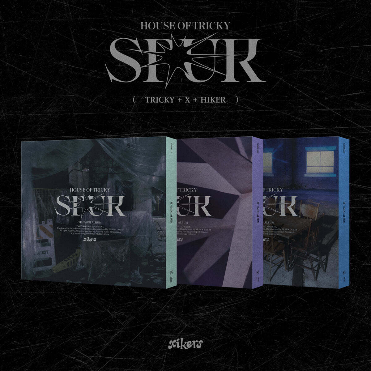 XIKERS - HOUSE OF TRICKY : SPUR 5TH MINI ALBUM STANDARD