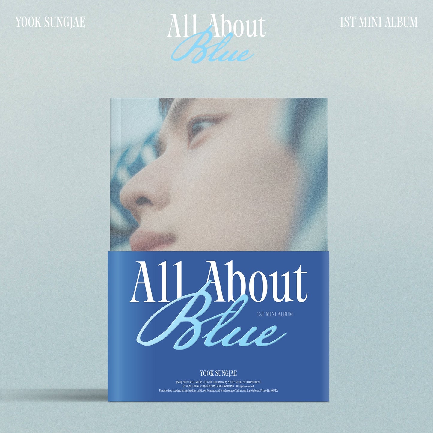 YOOK SUNGJAE - ALL ABOUT BLUE 1ST MINI ALBUM STANDARD