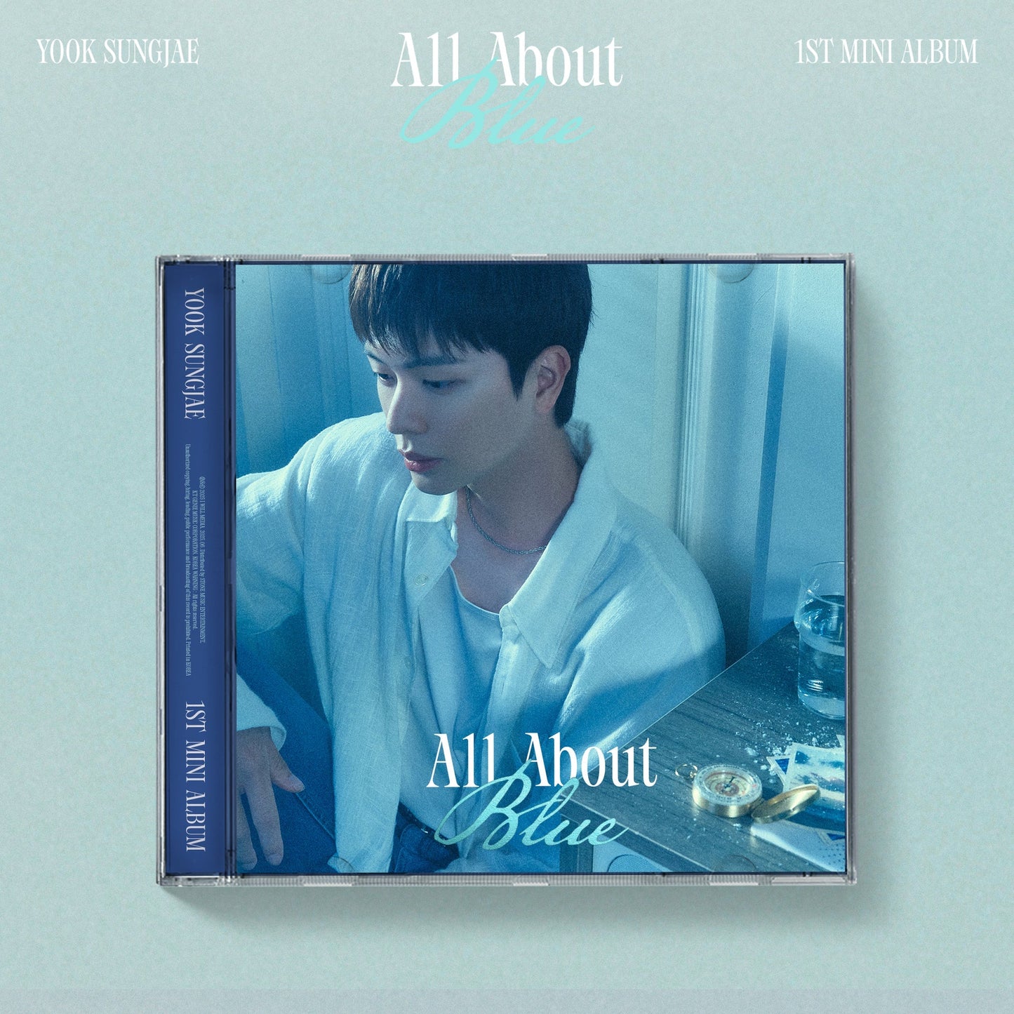 YOOK SUNGJAE - ALL ABOUT BLUE 1ST MINI ALBUM JEWEL VER
