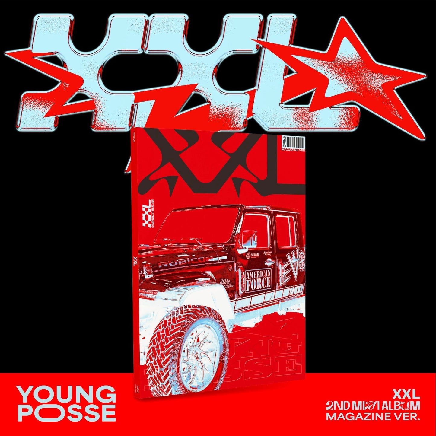 YOUNG POSSE - XXL EP ALBUM MAGAZINE VER