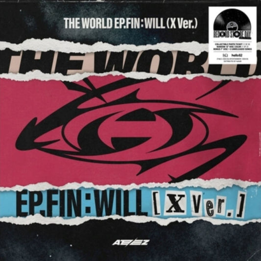 [Pre-Order] ATEEZ - The World EP.Fin : Will (X Ver.) [7 inch Vinyl + Random Color LP]