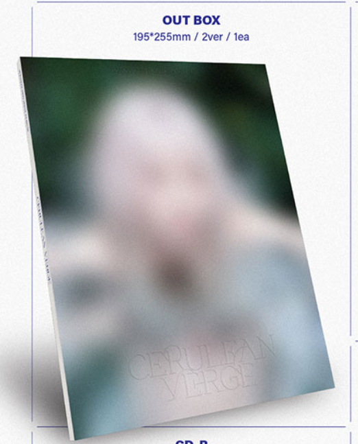 RED VELVET WENDY - CERULEAN VERGE 3RD MINI ALBUM PHOTOBOOK VER