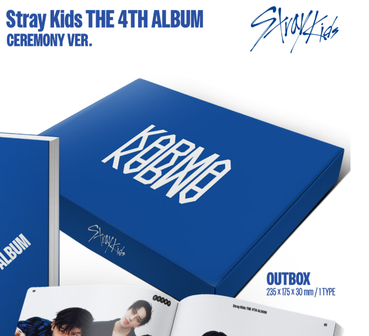 STRAY KIDS - KARMA 4TH ALBUM STANDARD