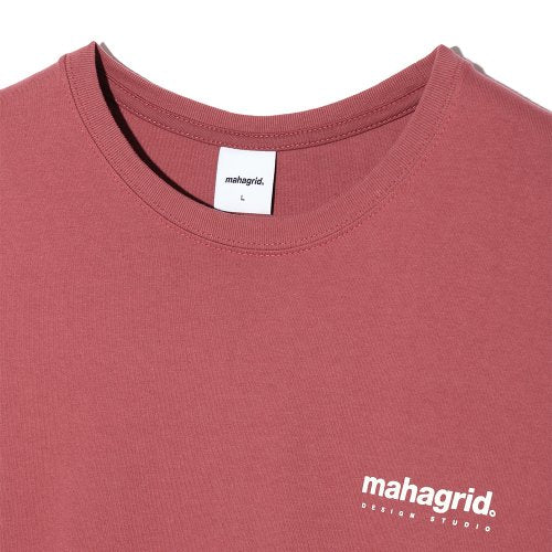 Mahagrid ORIGIN LOGO LS TEE DEEP PINK