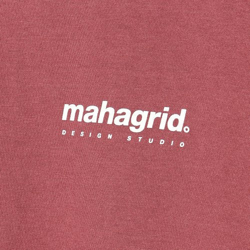 Mahagrid ORIGIN LOGO LS TEE DEEP PINK