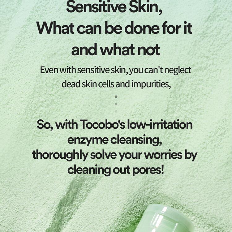 TOCOBO Cica Calming Powder Wash