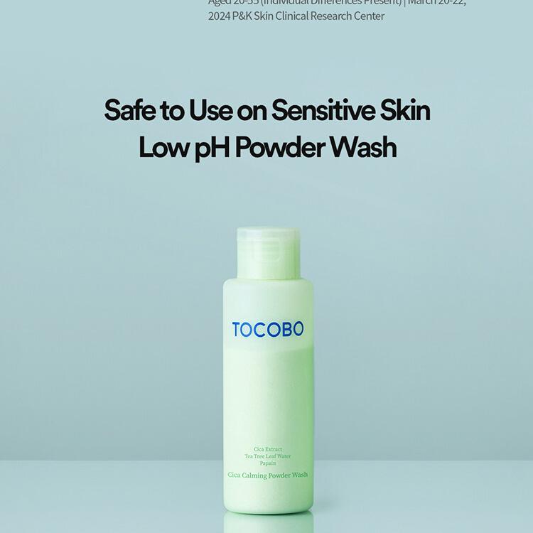 TOCOBO Cica Calming Powder Wash
