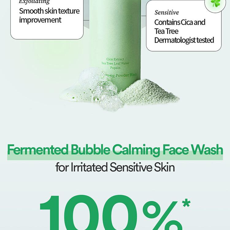 TOCOBO Cica Calming Powder Wash