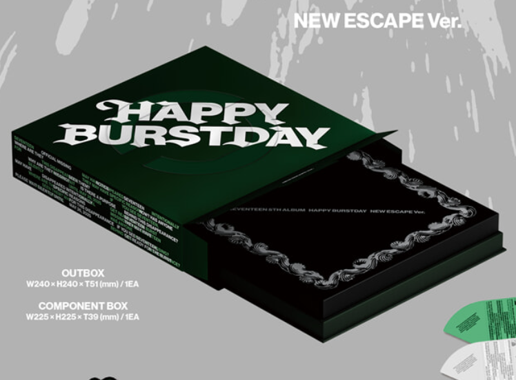 SEVENTEEN - HAPPY BURSTDAY 5TH ALBUM STANDARD