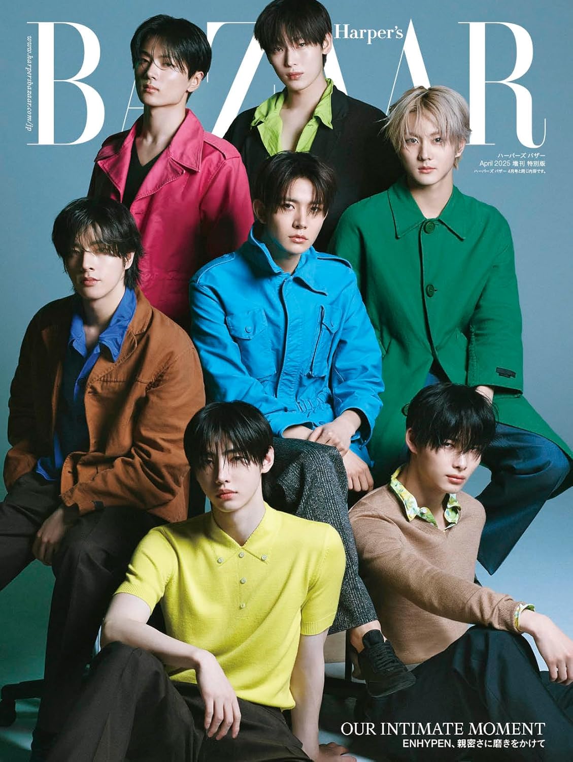 ENHYPEN - BAZAAR JAPAN MAGAZINE 2025 APRIL