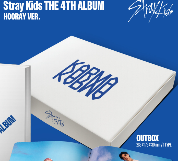 STRAY KIDS - KARMA 4TH ALBUM STANDARD