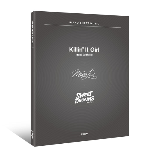 BTS J-HOPE - PIANO SHEET MUSIC : J-HOPE (PACKAGE)