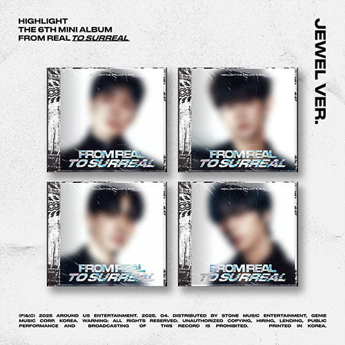HIGHLIGHT - FROM REAL TO SURREAL 6TH MINI ALBUM JEWEL VER