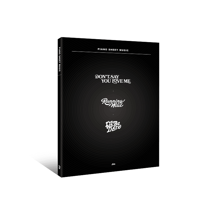 BTS - PIANO SHEET MUSIC : JIN (PACKAGE)