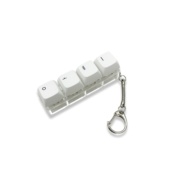 JENNIE - ZEN SERIF OFFICIAL MD PRESSABLE KEYCAP KEYCHAIN