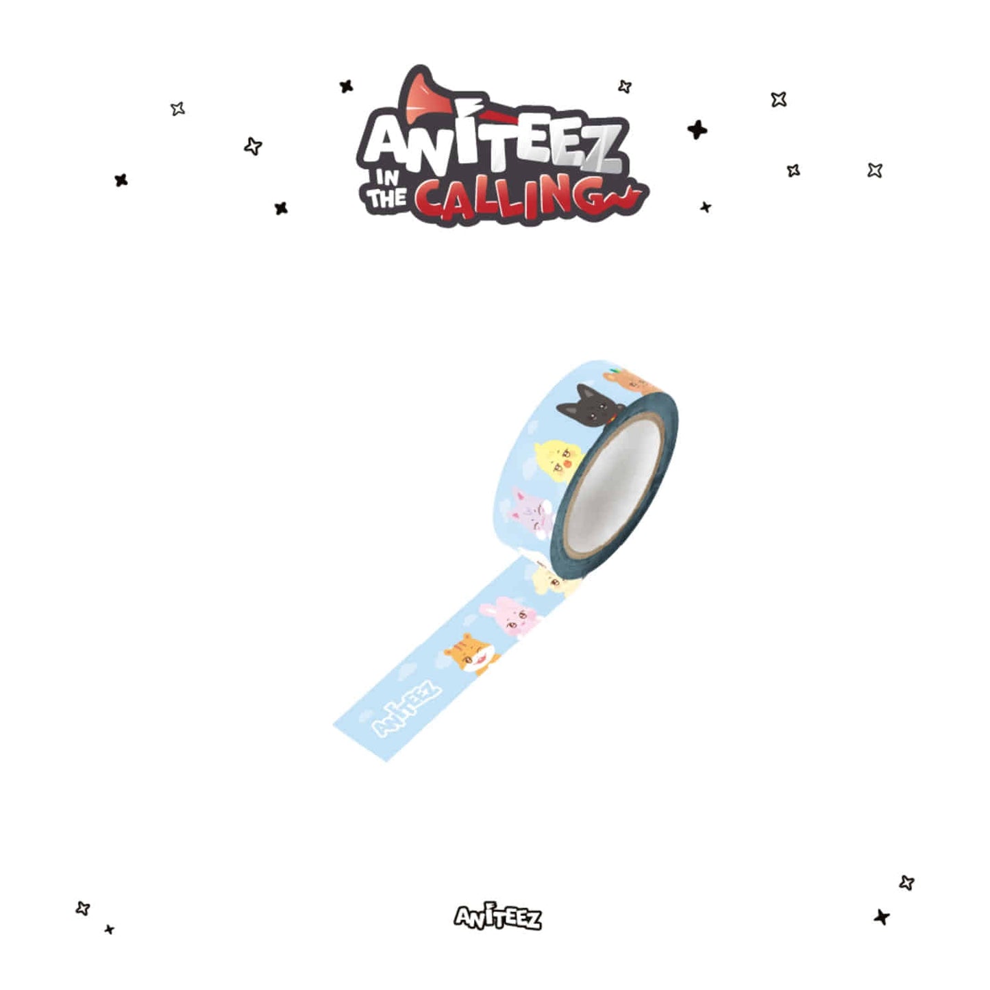 ATEEZ - ANITEEZ IN THE CALLING POP UP OFFICIAL MD MASKING TAPE BASIC VER