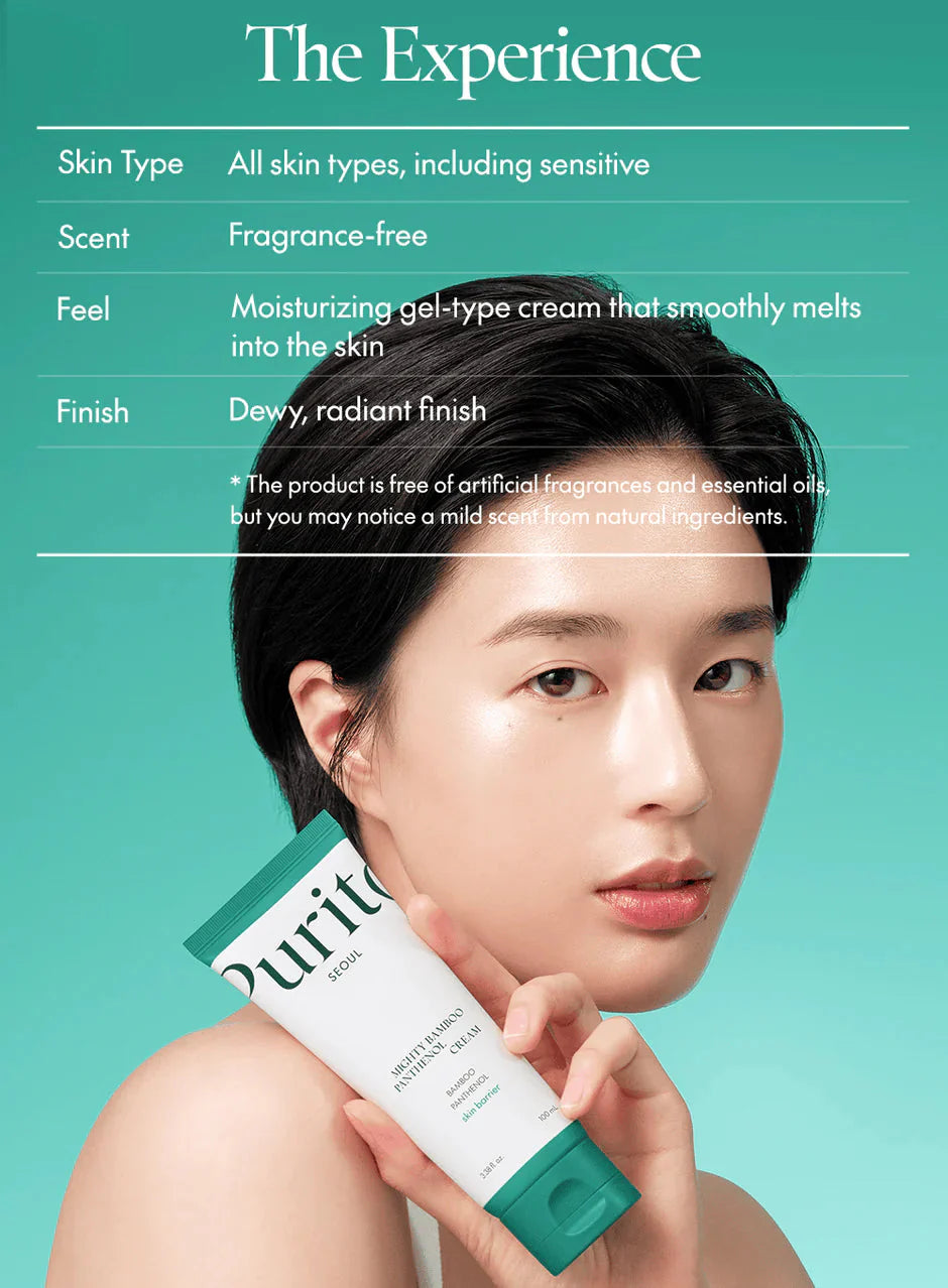 Purito Seoul Mighty Bamboo Panthenol Cream