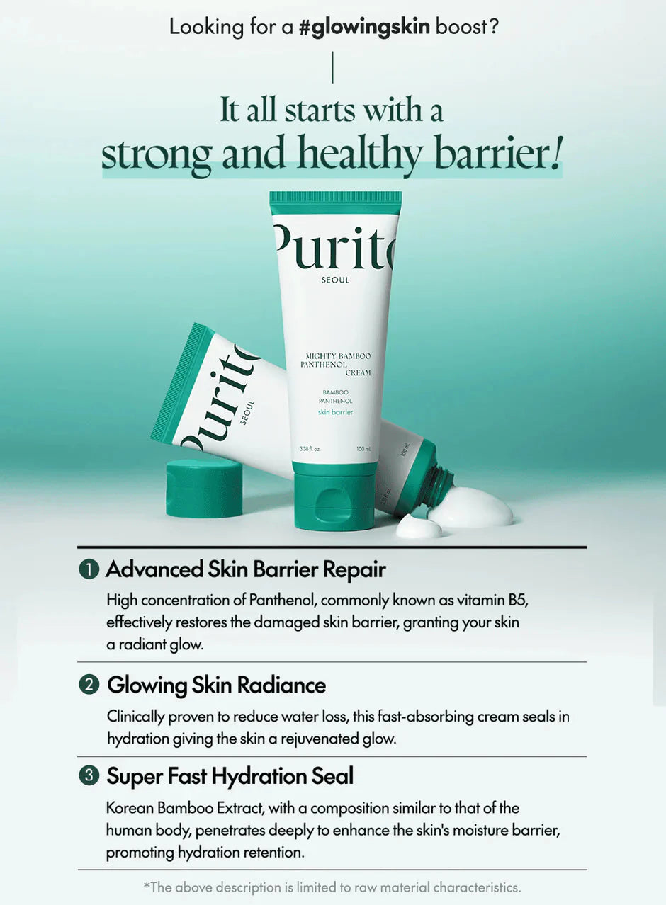 Purito Seoul Mighty Bamboo Panthenol Cream