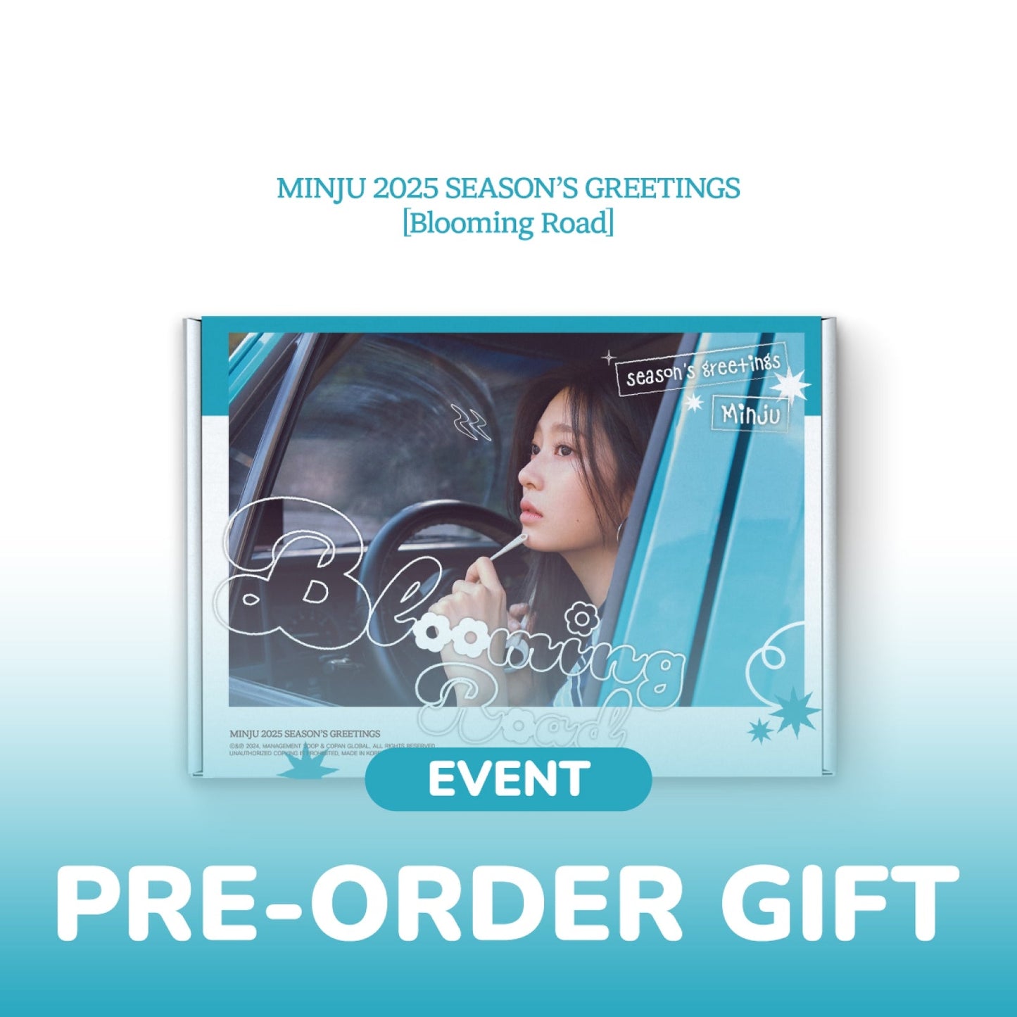 KIM MIN JU - BLOOMING ROAD 2025 SEASON'S GREETINGS