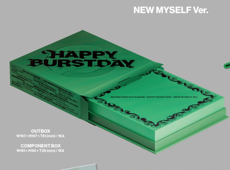 SEVENTEEN - HAPPY BURSTDAY 5TH ALBUM STANDARD
