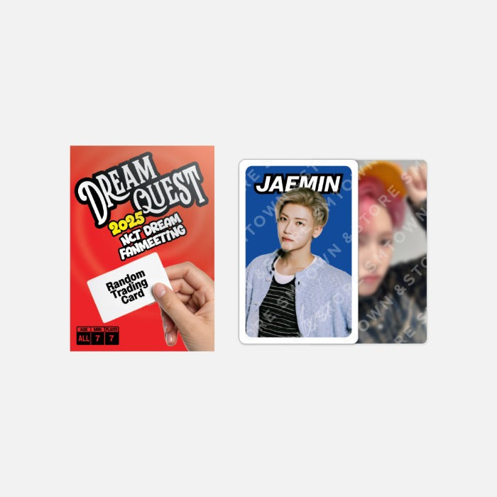NCT DREAM - DREAM QUEST FANMEETING OFFICIAL MD RANDOM TRADING CARD SET