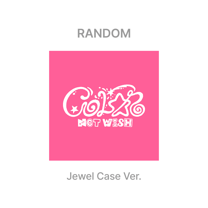 NCT WISH - COLOR 3RD MINI ALBUM WEVERSE SHOP GIFT JEWEL CASE VER