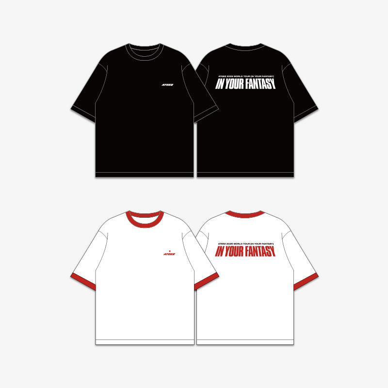 ATEEZ - IN YOUR FANTASY 2025 WORLD TOUR FROMM STORE OFFICIAL MD T-SHIRT (OPTION)