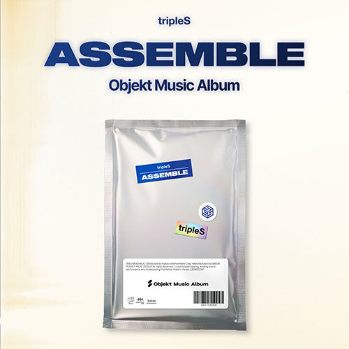 TRIPLES - ASSEMBLE MINI ALBUM OBJEKT MUSIC ALBUM VER