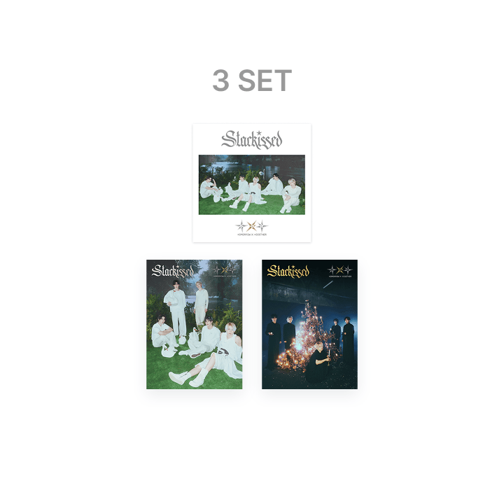 TXT - STARKISSED JAPAN 3RD ALBUM 3 SET – KStory España