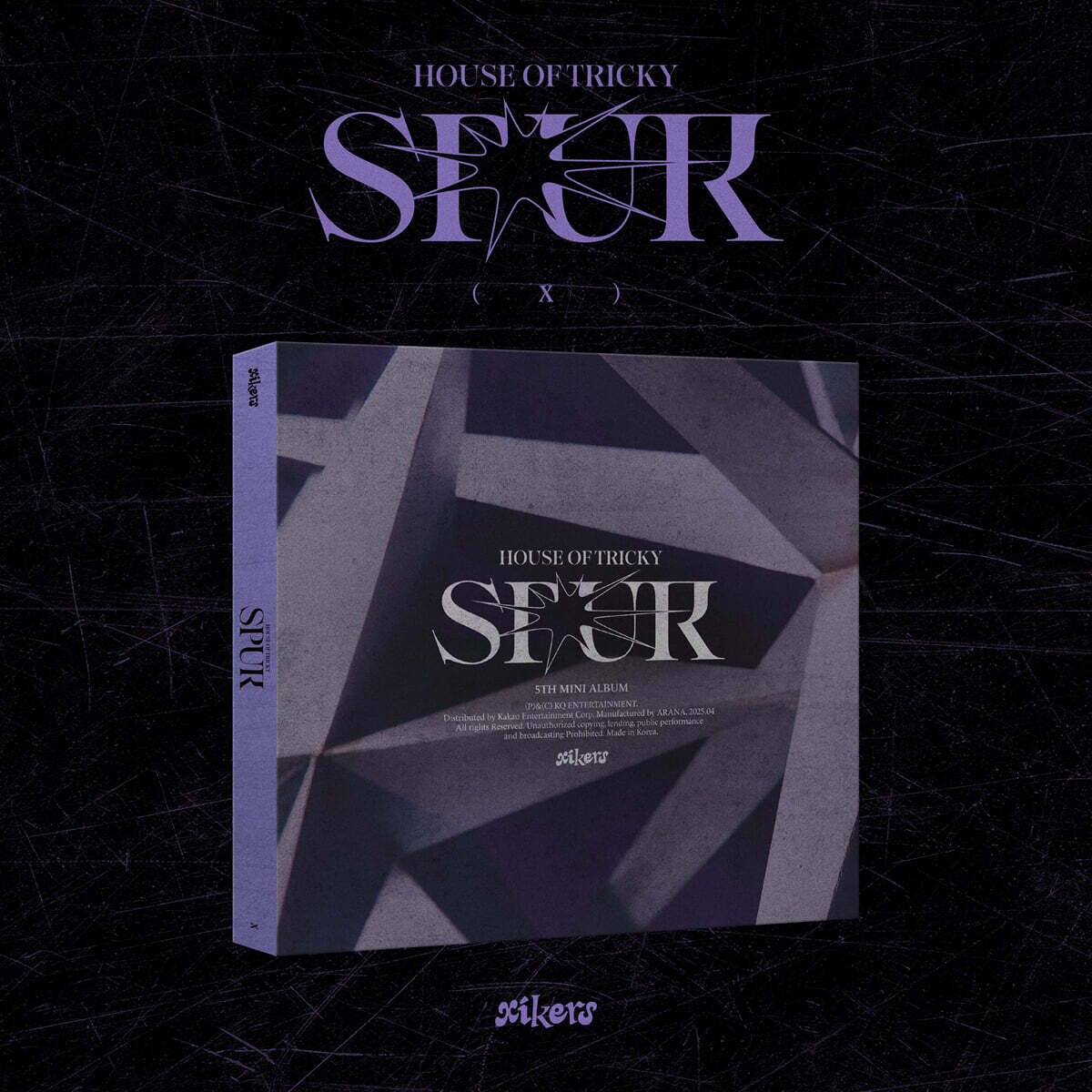 XIKERS - HOUSE OF TRICKY : SPUR 5TH MINI ALBUM STANDARD
