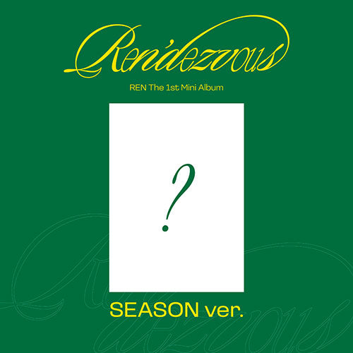 REN NUEST -Ren'dezvous 1ST MINI ALBUM PHOTOBOOK VER.