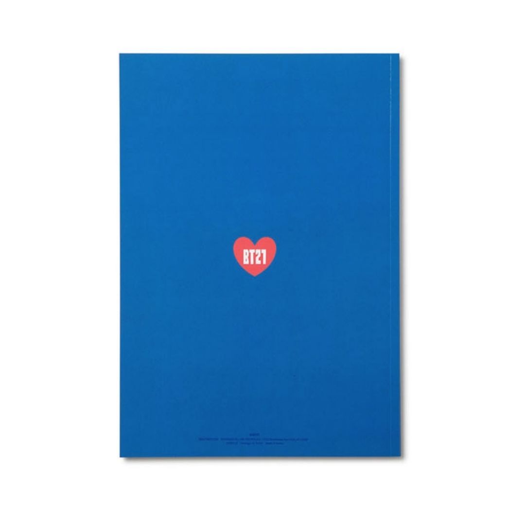 BT21 B5 Heart Note