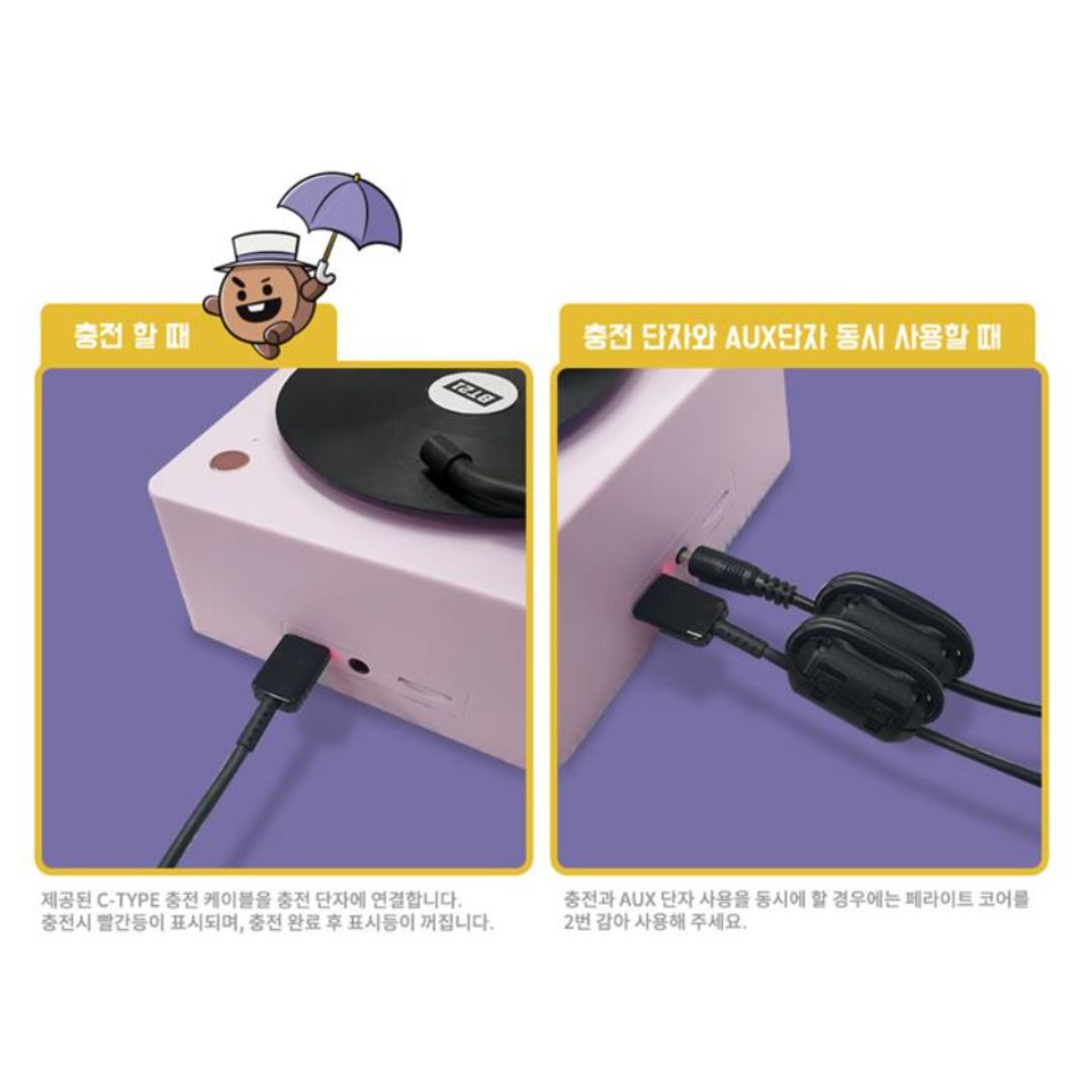 BT21 Turntable Bluetooth Speaker
