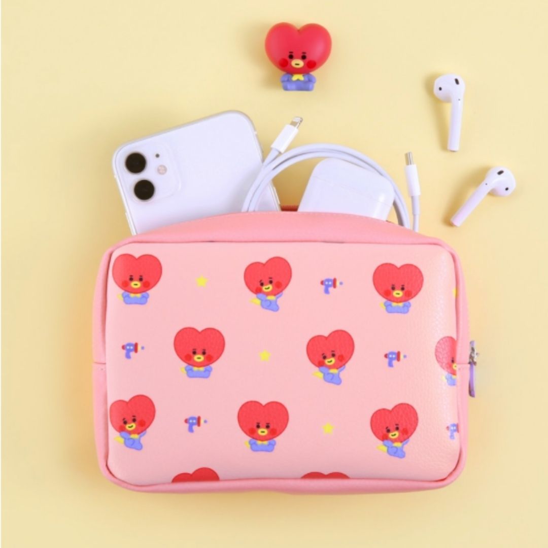 BT21 BABY MONOPOLY CABLE POUCH