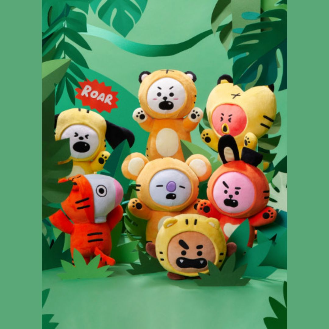 BT21 Tiger Standing Doll