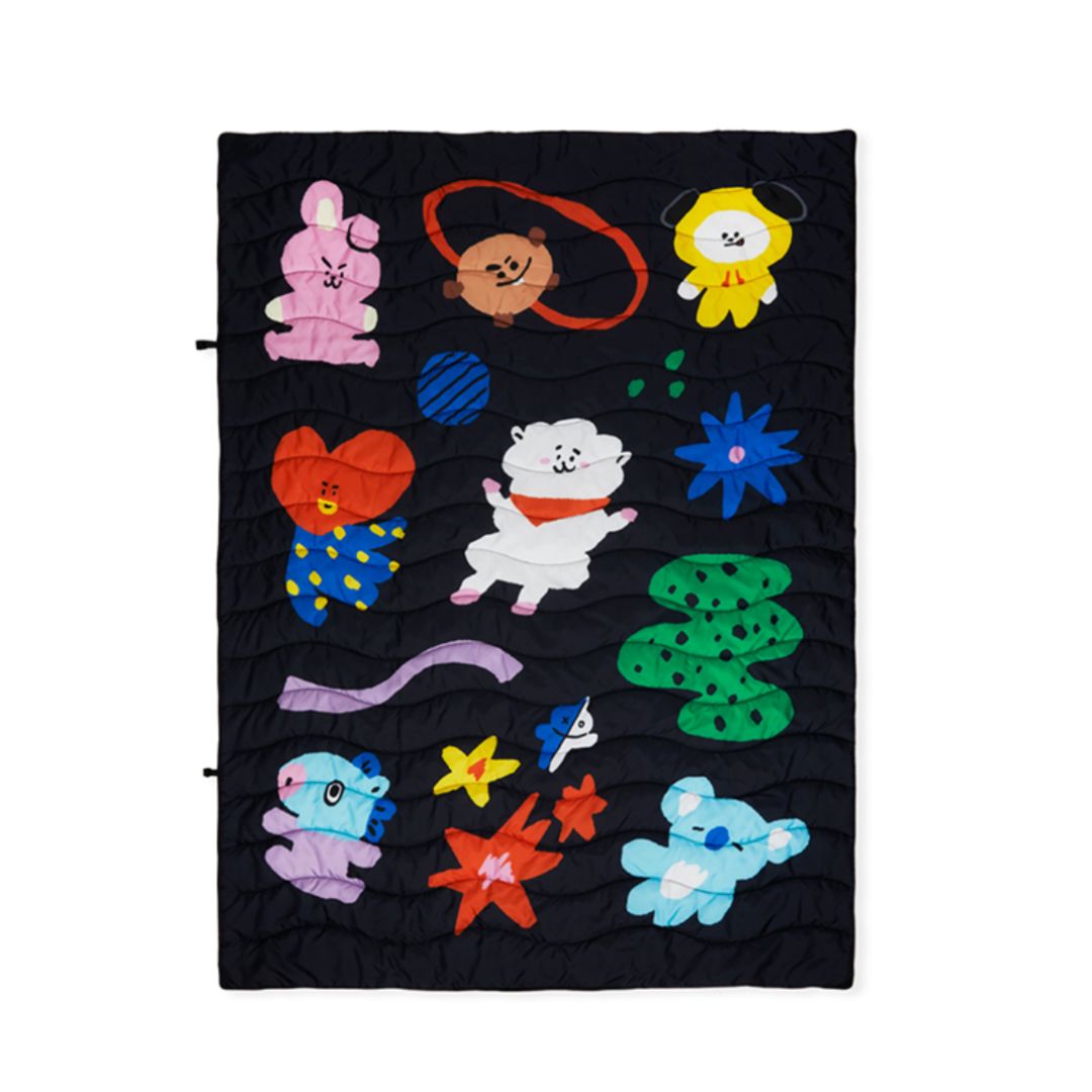 BT21 Winter Quilted Blanket