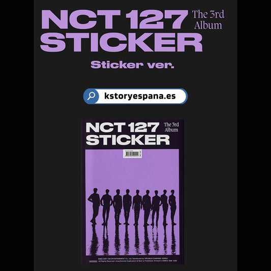 NCT 127 - 3RD FULL ALBUM STICKER STICKER VER.