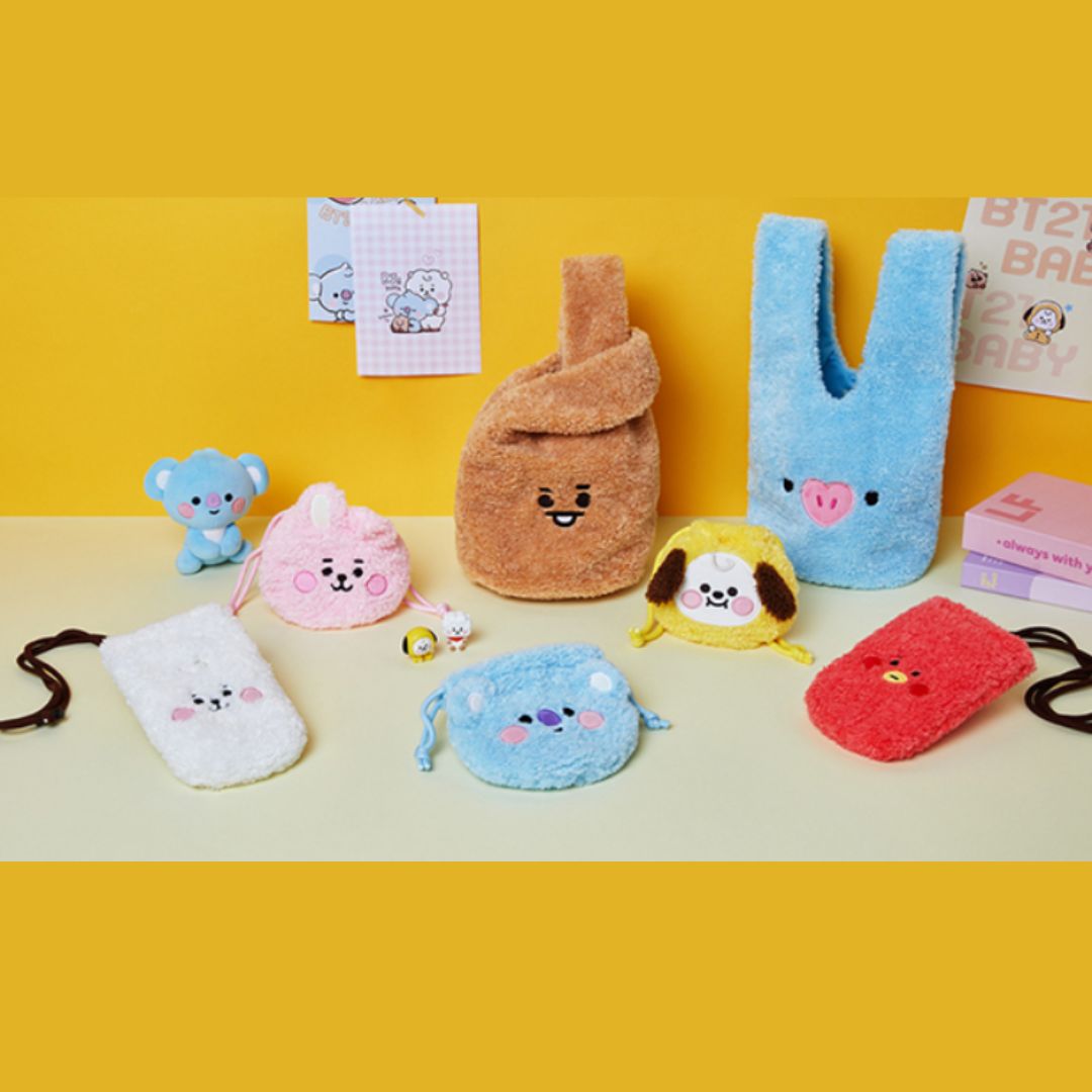 BT21 BABY BOUCLE STRING Pouch