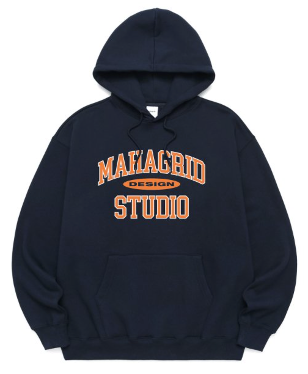 Mahagrid [Stray Kids] F/W COLLECTION COLLEGE LOGO HOODIE
