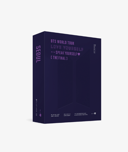 BTS - WORLD TOUR LOVE YOURSELF SPEAK YOURSELF THE FINAL BLU-RAY
