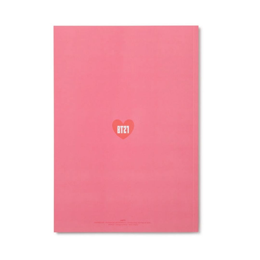 BT21 B5 Heart Note