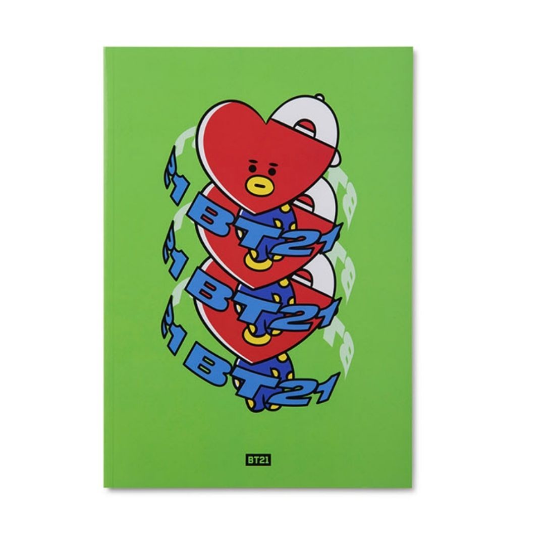 BT21 B5 Heart Note