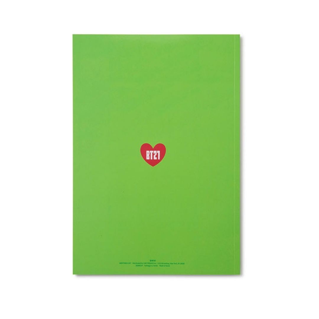 BT21 B5 Heart Note