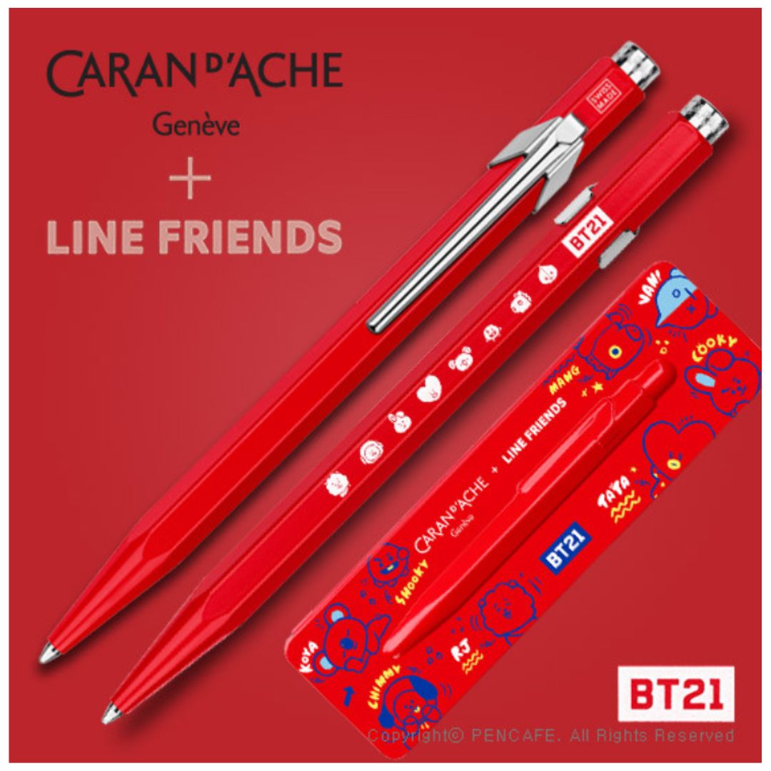 Caran d'ache + BT21 BallPen Limited Edition