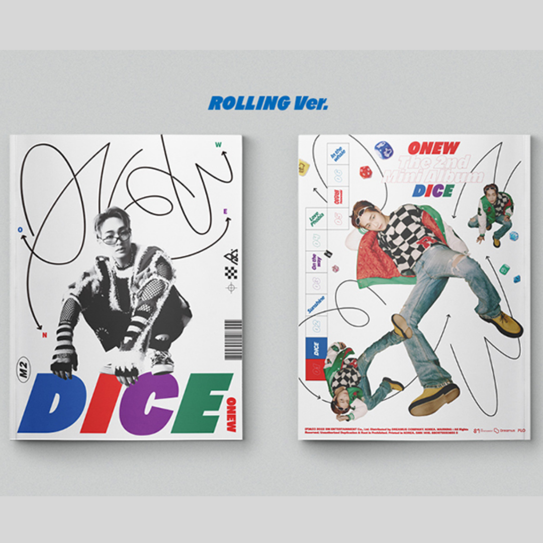 ONEW - 2ND MINI ALBUM DICE (PHOTO BOOK VER.)