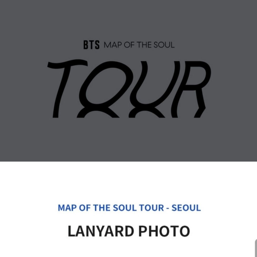 BTS Map of The Soul Lanyard Photo