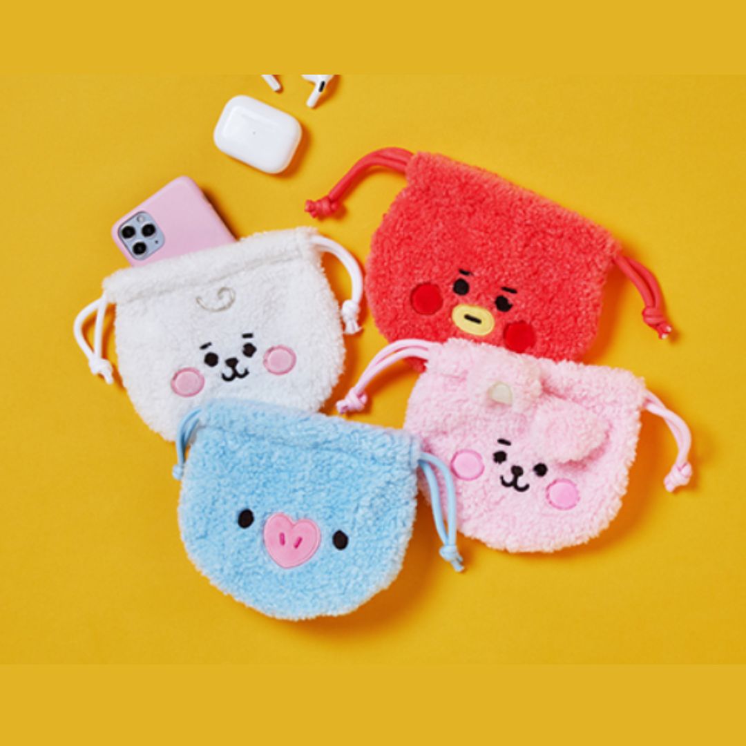 BT21 BABY BOUCLE STRING Pouch